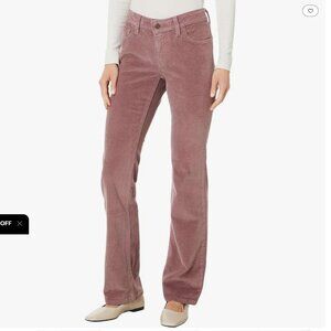 LEVIS Superlow Boot Corduroy Pants Rose Taupe Pink Size 34 x 32 NWT Brand New